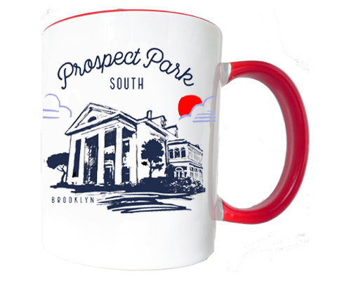 Prospect Park South Brooklyn Sketch Mug