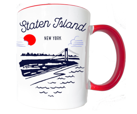 Staten Island Sketch Mug