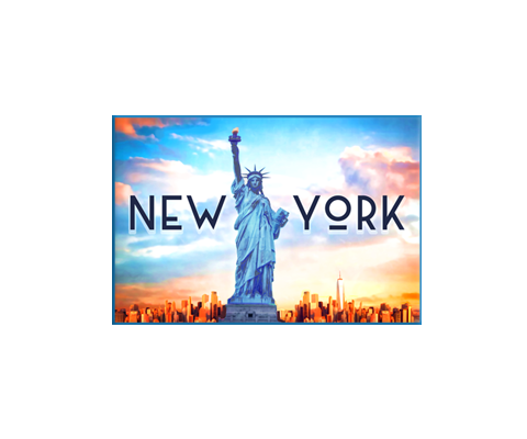 Statue of Liberty Sunrise New York Magnet