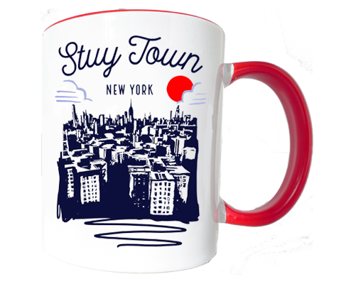 Stuy Town Manhattan Sketch Mug