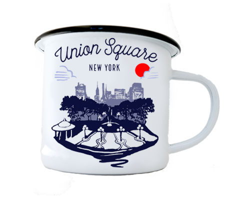 Union Square Manhattan Sketch Camp Mug