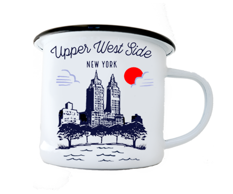 Upper West Side Manhattan Sketch Camp Mug