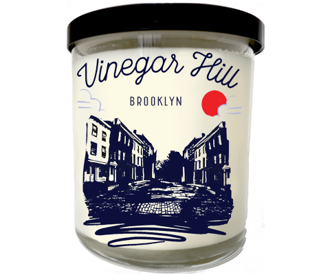 Vinegar Hill Brooklyn Sketch Scented Candle