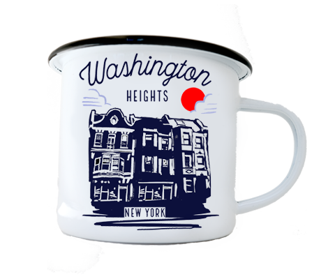 Washington Heights Manhattan Sketch Camp Mug