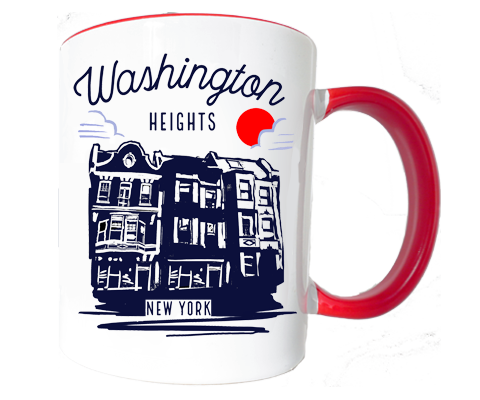 Washington Heights Manhattan Sketch Mug