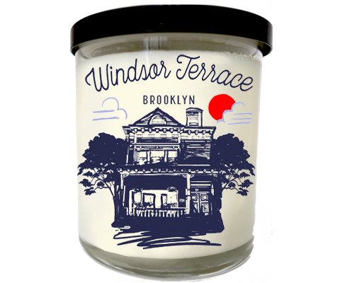 Windsor Terrace Brooklyn Sketch Scented Candle