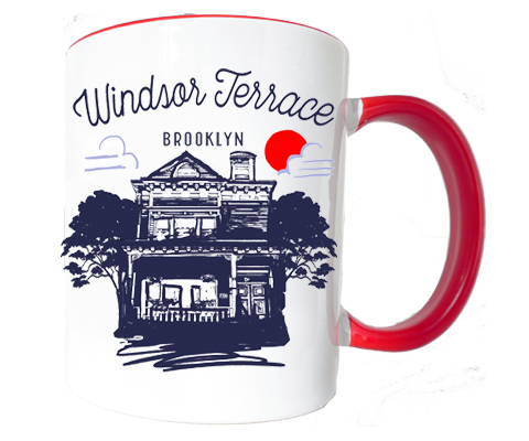 Windsor Terrace Brooklyn Sketch Mug