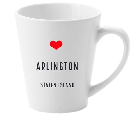 Arlington Staten Island NYC Home Latte Mug
