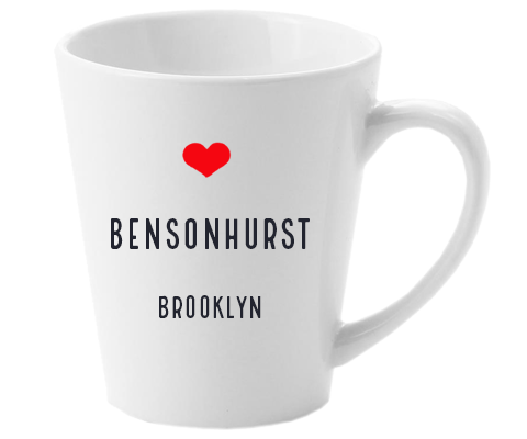 Bensonhurst Brooklyn NYC Home Latte Mug