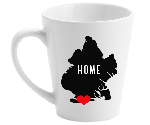 Brighton Beach Brooklyn NYC Home Latte Mug