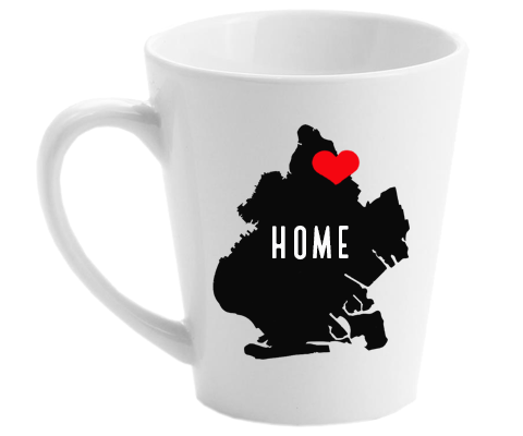 Bushwick Brooklyn NYC Home Latte Mug