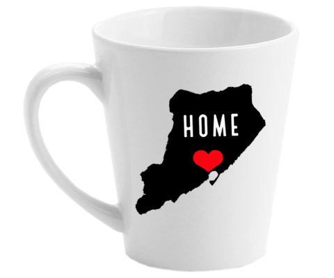 Bay Terrace Staten Island NYC Home Latte Mug