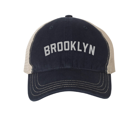 Brooklyn Classic Sport Vintage Hat in Navy/Vanilla