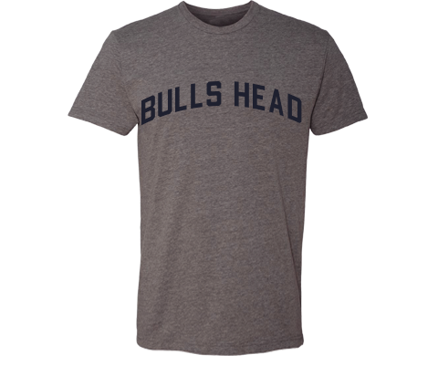 Bulls Head Staten Island Classic Sport Adult Tee Shirt in Deep Heather Gray