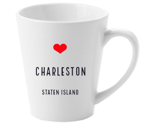 Charleston Staten Island NYC Home Latte Mug