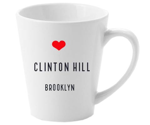 Clinton Hill Brooklyn NYC Home Latte Mug