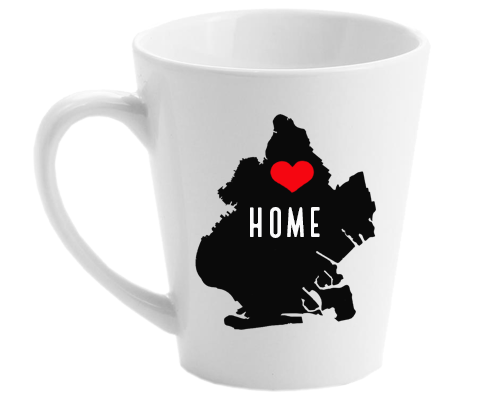 Crown Heights Brooklyn NYC Home Latte Mug