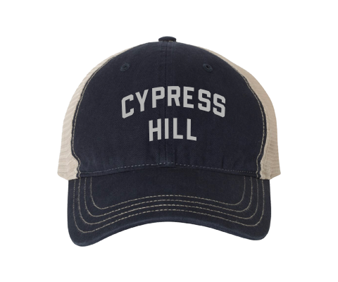 Cypress Hill Brooklyn Classic Sport Vintage Hat in Navy/Vanilla
