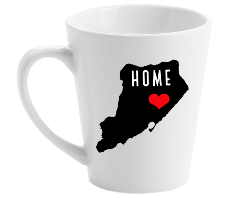 Dongan Hills Staten Island NYC Home Latte Mug
