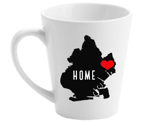 Load image into Gallery viewer, East New York Brooklyn NYC Home Latte Mug
