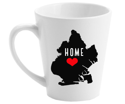 Flatbush Brooklyn NYC Home Latte Mug