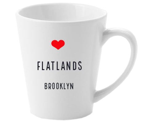 Flatlands Brooklyn NYC Home Latte Mug