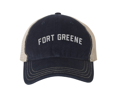 Fort Greene Brooklyn Classic Sport Vintage Hat in Navy/Vanilla