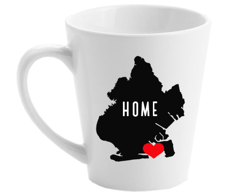 Gerritsen Beach Brooklyn NYC Home Latte Mug