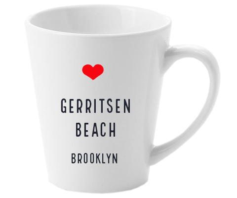 Gerritsen Beach Brooklyn NYC Home Latte Mug