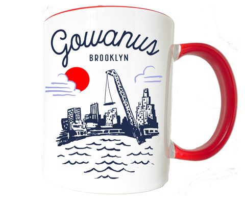 Gowanus Brooklyn Sketch Mug
