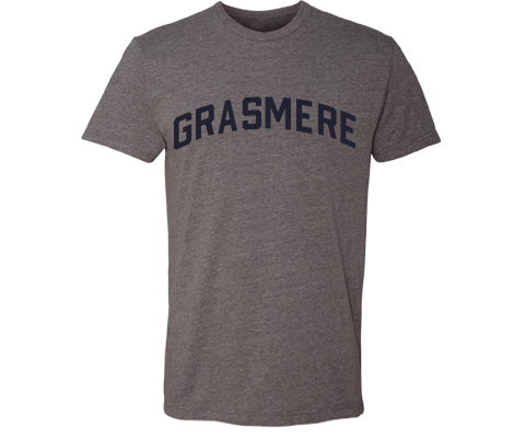 Grasmere Staten Island Classic Sport Adult Tee Shirt in Deep Heather Gray