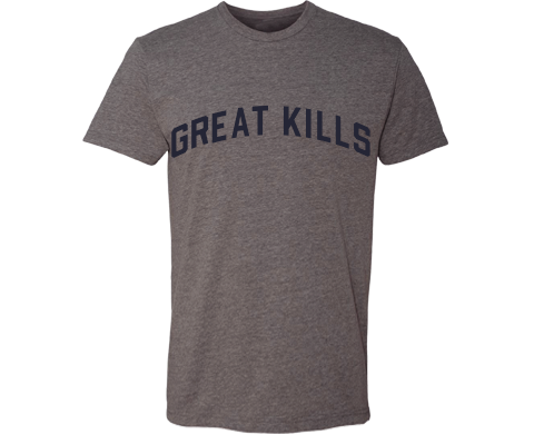 Great Kills Staten Island Classic Sport Adult Tee Shirt in Deep Heather Gray