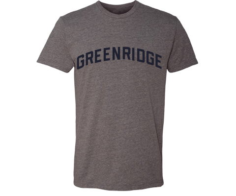 Greenridge Staten Island Classic Sport Adult Tee Shirt in Deep Heather Gray