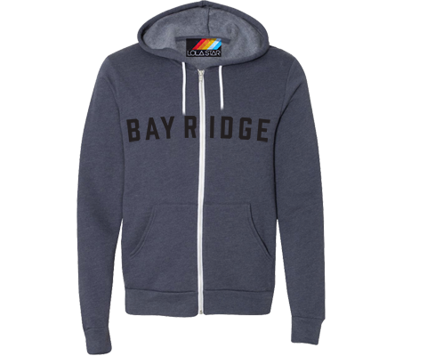 Youth Brooklyn Neighborhood Heather Blue Sweatshirt- Lots of Neighborhoods Available!
