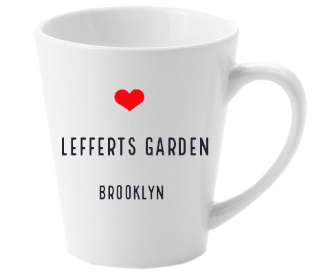 Lefferts Garden Brooklyn NYC Home Latte Mug