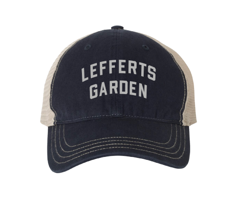 Lefferts Garden Brooklyn Classic Sport Vintage Hat in Navy/Vanilla