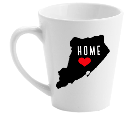 Lighthouse Hill Staten Island NYC Home Latte Mug