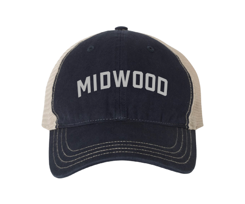 Midwood Brooklyn Classic Sport Vintage Hat in Navy/Vanilla