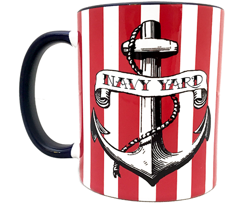 Navy Yard Classic Anchor Mug