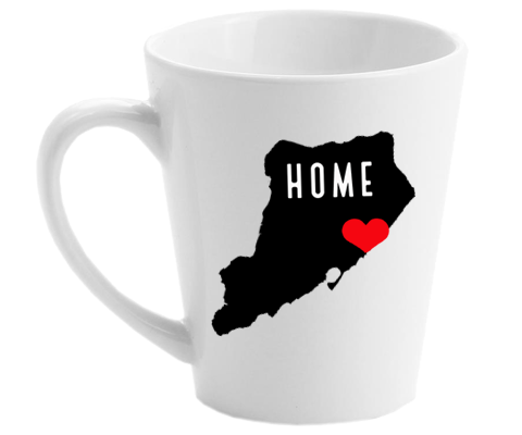 New Dorp Beach Staten Island NYC Home Latte Mug