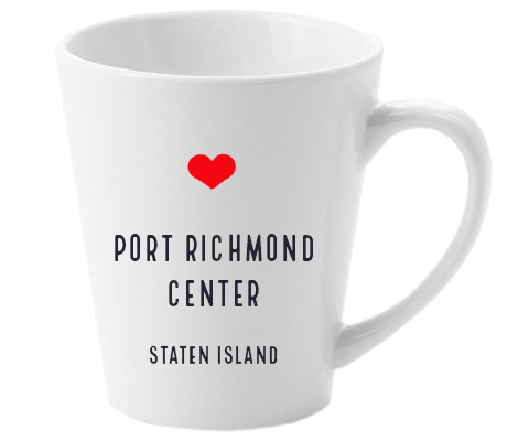 Port Richmond Center Staten Island NYC Home Latte Mug