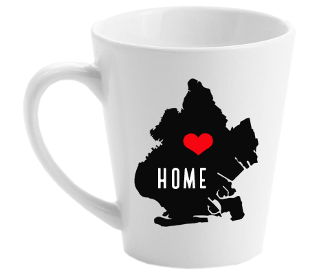 Prospect Heights Brooklyn NYC Home Latte Mug