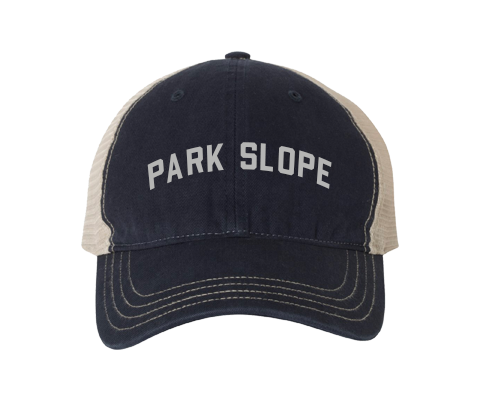 Park Slope Brooklyn Classic Sport Vintage Hat in Navy/Vanilla