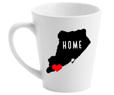 Pleasant Plains Staten Island NYC Home Latte Mug