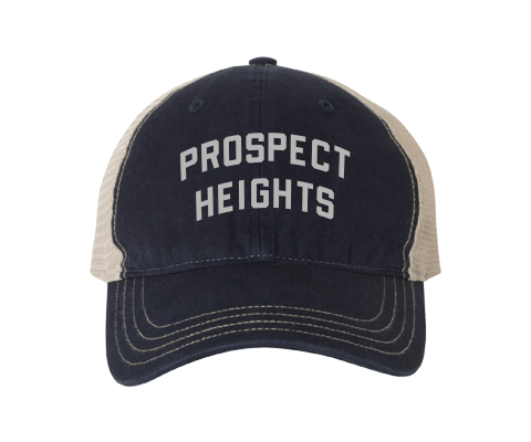 Prospect Heights Brooklyn Classic Sport Vintage Hat in Navy/Vanilla