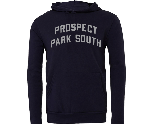 Prospect Park South Brooklyn Sport Hoodie with Pocket in Navy