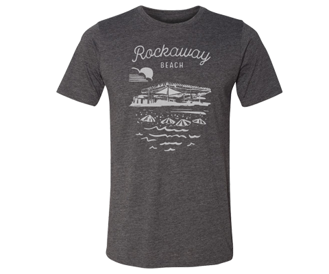 Rockaway Sketch Adult Tee Shirt