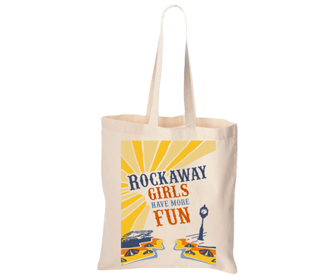 Rockaway Girls Have More Fun Tote Bag