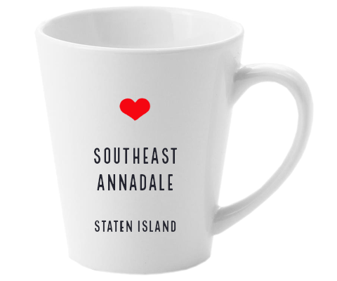 Southeast Annadale Staten Island NYC Home Latte Mug