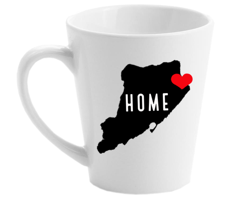 Shore Acres Staten Island NYC Home Latte Mug